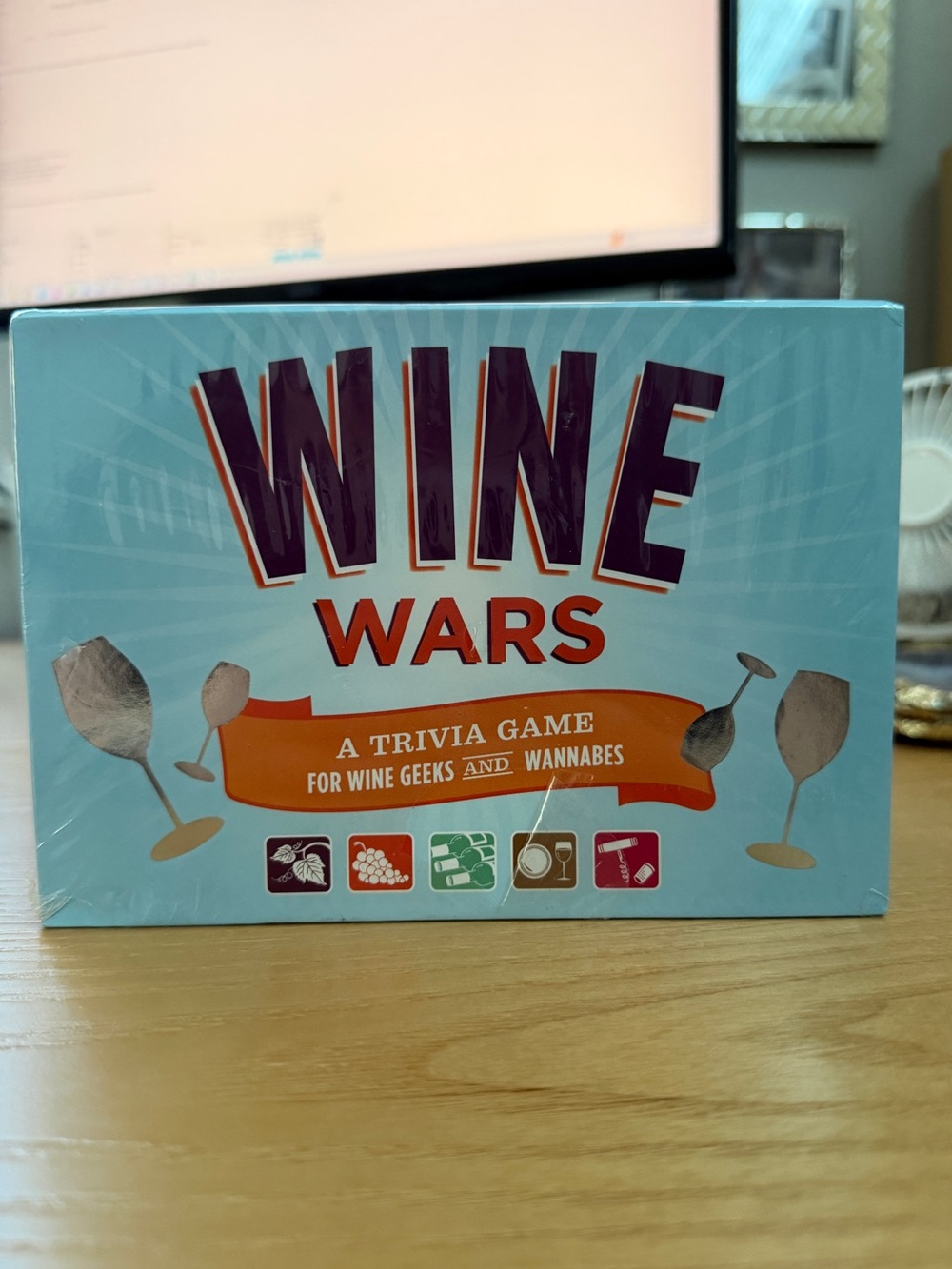 NIB Wine Wars Trivia Game